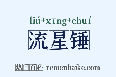 流星锤是什么意思的图片